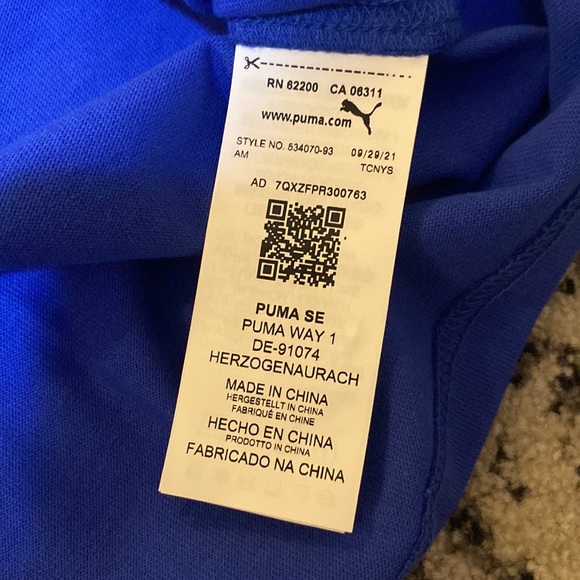 Puma Puma x AMI Logo T-Shirt size - Picture 5 of 5